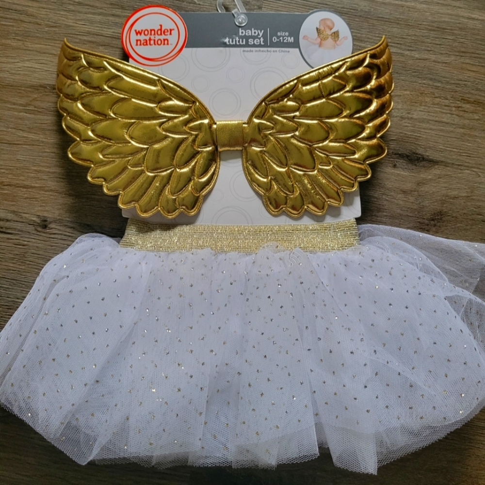 0-12month Angel Tutu Outfit